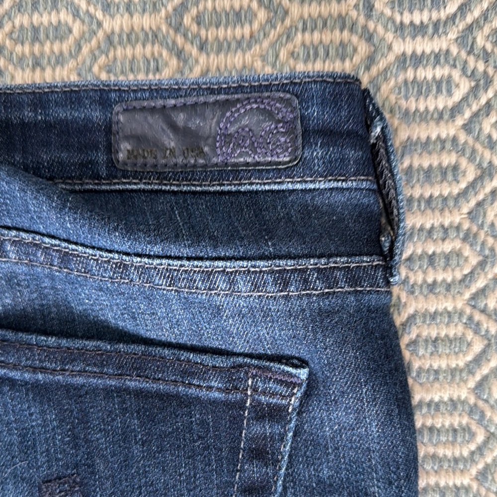 AG JEANS Adriano Goldschmied Blue Women's Jeans - Picture 6 of 7